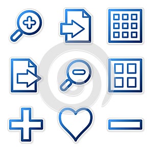 Image viewer icons (blue)