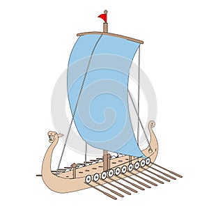 Image of viking ship