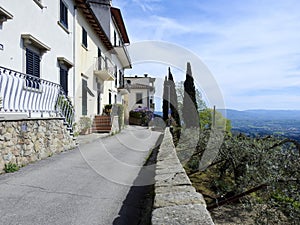 Village of Fiesole Italy photo