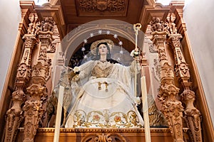 Image of Virgin Divina Pastora de Triana, Divine Shepherdess of Triana photo