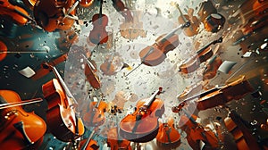 The Dissonant Symphony: An Abstract Ode to the Cacophony of a Chaotic Mind