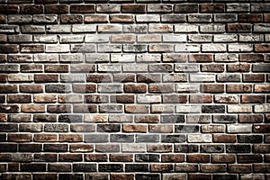 The image of the wall, for use as a background. Image includes an effect of the black and white tones