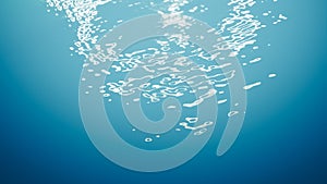 water surface with lights reflections background