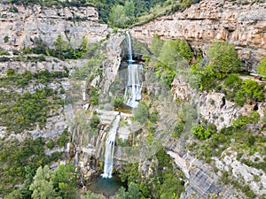 Image of waterfall on Sant Miquel del Fai