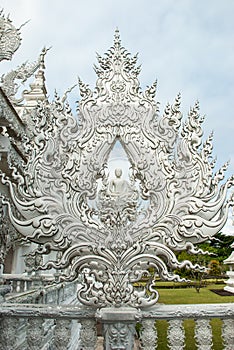 Image of white buddha