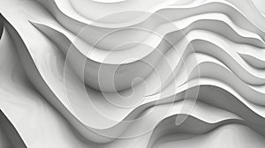 The image is a white wavy surface with soft shadows. It looks like a 3D rendering of a parametric surface