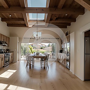 Wine Country ADU Living Room and Kitchen with a View photo
