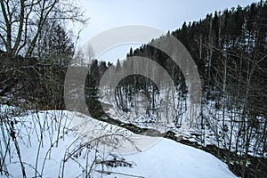 Image of winter karelian nature