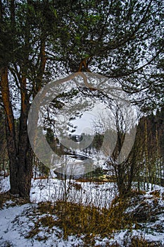 Image of winter karelian nature