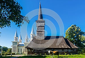 Image of wooden Biserica in Remetea Chioarului