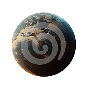 Imagery of imaginary planets for your cosmic image. Ai generated