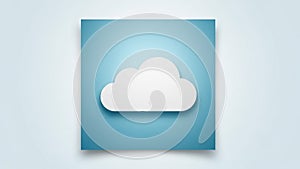 Of imagery is often associated with cloud computing or digital