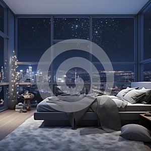 Images generated from AI, interior images of bedrooms, living rooms,