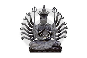 The images of Guanyin black