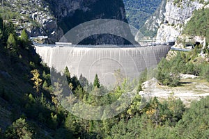 The Dam of Vajont,Casso,Pordenone Italia photo