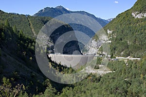 The Dam of Vajont,Casso,Pordenone Italia photo