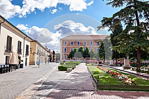 Images of old neighborhoods of Alcala de Henares, Spain