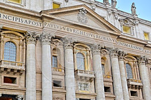 Images of Vatican City and Saint Peters Basilica, wholly situated within Rome