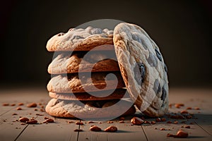 ImageStock An artistic portrayal of cookies in hyper realistic foodgraphy