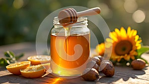 Imagine of a jar full of joney