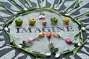 Imagine - monument for John Lennon