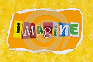 Imagine think visualize analyze plan design daydream photo