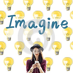 Imagine Vision Inspiration Creativity Dream Big Concept