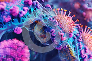 Imaging the Enchanting beauty Microcosmos. photo