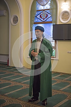 Imam in the mosque
