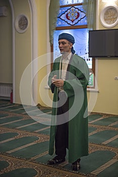 Imam in the mosque