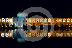 Imam Square at night