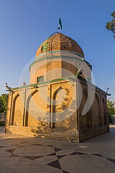 Imamzadeh Hadi building in Hamadan, Ir photo