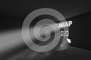 IMAP rays volume light concept 3d photo