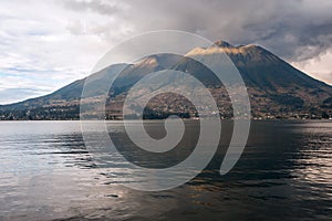 Imbabura stratovolcano in northern Ecuador photo