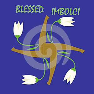 Imbolc greeting card
