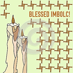 Imbolc greeting card