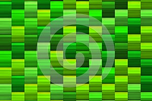 Green texture of bright squares photo