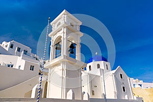 Imerovigli Anastasi Church of Santorini, Greece photo