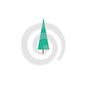 Vectorial Illustration of a Christmas Tree. Ranked image of the year photo