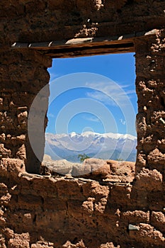 Window in the desert photo