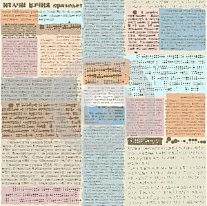 Imitation of newspaper