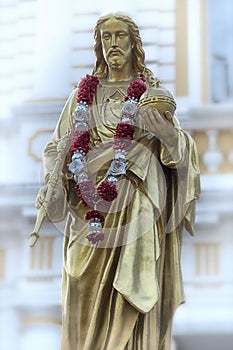 Immaculate Conception Cathedral at Pondicherry in India