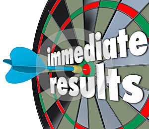 Immediate Results Dart Board Meeting Goal Outcome Now