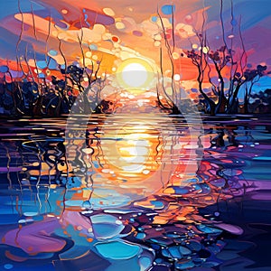 Enigmatic Abstract Reflections