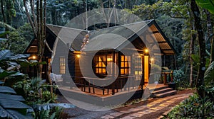 Immerse yourself in the soothing embrace of nature at Rustling Forest Retreat where the quiet hum of forest noises will