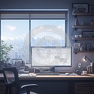 Modern CEO Workspace Interiors - Personal Compute