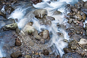 Immersed in the Flow of Nature: Slow Shutter Speed Images of Water and Rocks