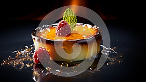 Immersive Creme Brulee Image Inspired By Olivier Ledroit, Miki Asai, And Herve Guibert photo