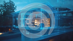 immersive 3d real estate walkthrough holographic projection