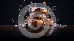 Immersive Doughnuts: A Fusion Of Olivier Ledroit, Miki Asai, And Herve Guibert photo